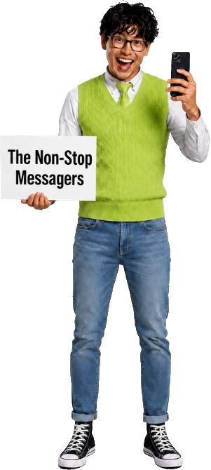 Non-stop messagers